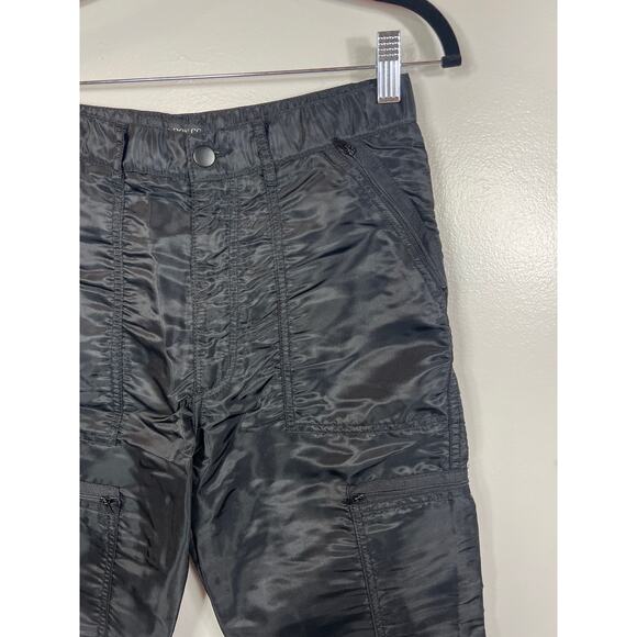 Bugle Boy Made in Taiwan Nylon Utility Cargo Zipper Pants Vintage Y2K VTG 90s - Picture 2 of 10